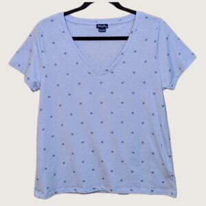 Splendid Short Sleeve T-Shirt Star Print | Periwinkle